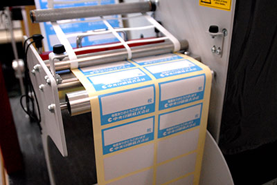 シールラベル印刷機